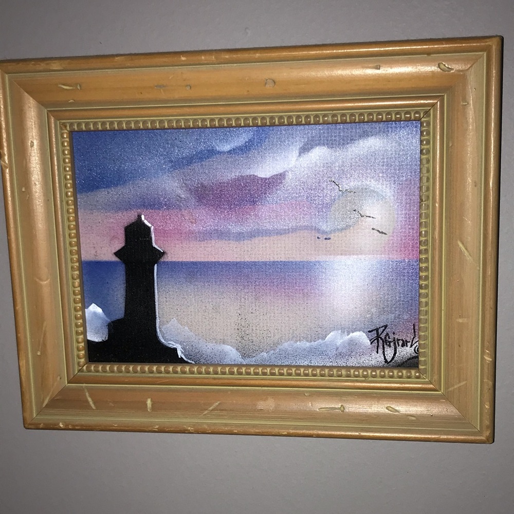 light house painting